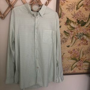 $8 Sale!  Northern Isle Men”s LS Light Green